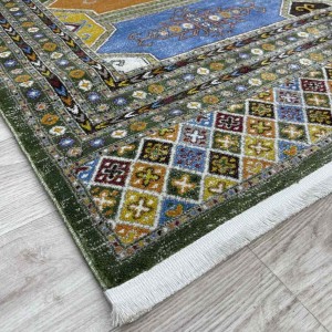 سجاد شرقي تركي 17373Y10 اخضر مقاس 300*400