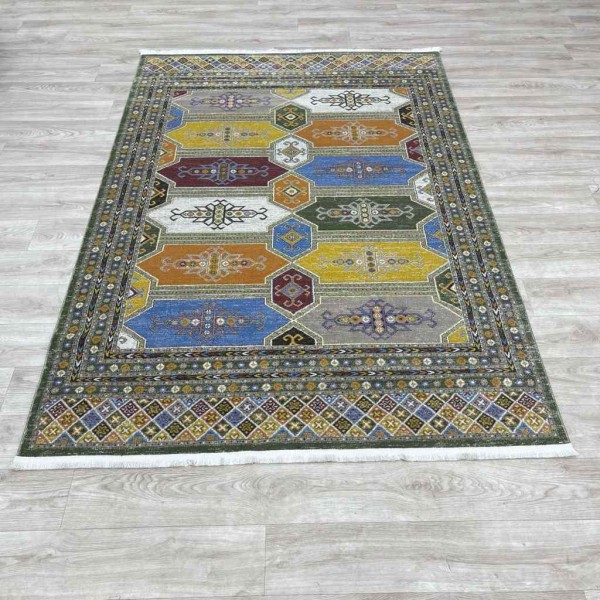 Turkish Oriental Carpet 17373Y10 Green Size 300*400