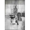 Turkish Soft Rug P835A gray Size 100*300