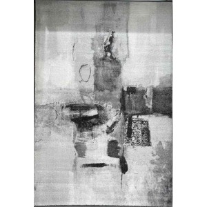 Turkish Soft Rug P835A gray Size 50*80