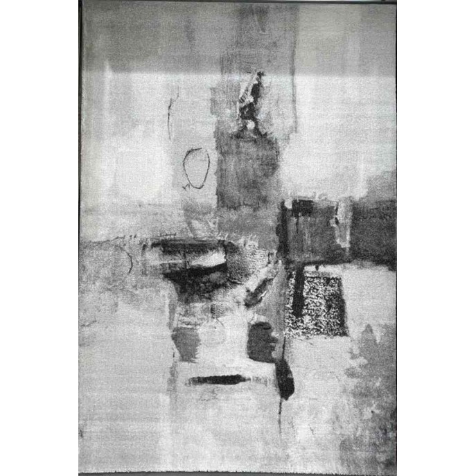 سجاد تركي سوفت P835A رصاصي مقاس  100*200