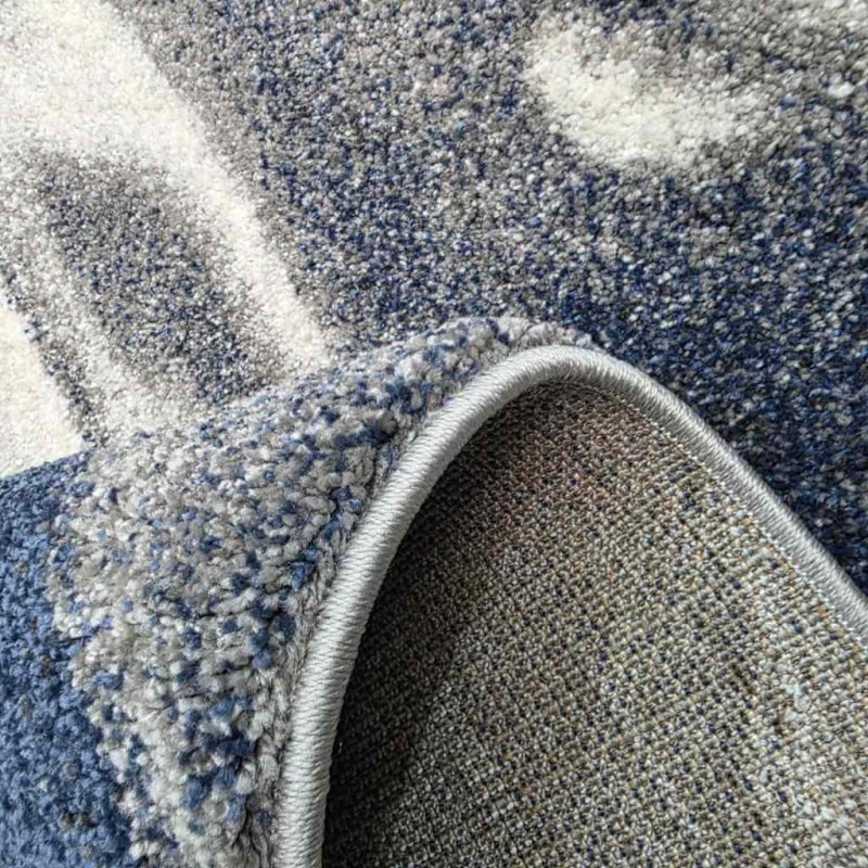سجاد تركي سوفت P847A كحلي مقاس  100*200