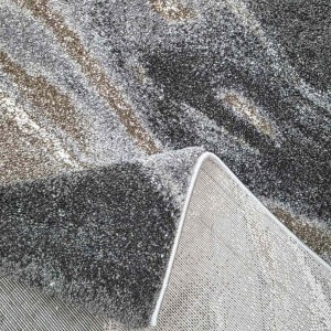 سجاد تركي سوفت P847A رصاصي مقاس 150*230