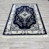 Turkish Super Isfahan Carpet C709A Navy Color Size 200*300
