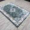 Turkish Super Isfahan Carpet C709A Grey Color 100*400