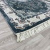 Turkish Super Isfahan Carpet C709A Grey Color 100*400
