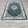 Turkish Super Isfahan Carpet C709A Grey Color 100*400
