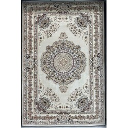 سجاد تركي سوبر مليون 3658D لون كريم مقاس 50*80