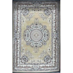 سجاد تركي سوبر مليون 3658D لون بيج مقاس 150*220