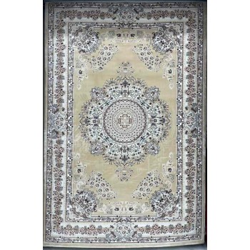 سجاد تركي سوبر مليون 3658D لون بيج مقاس 50*80