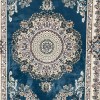Turkish carpet Super Million 3658D navy color size 250*350