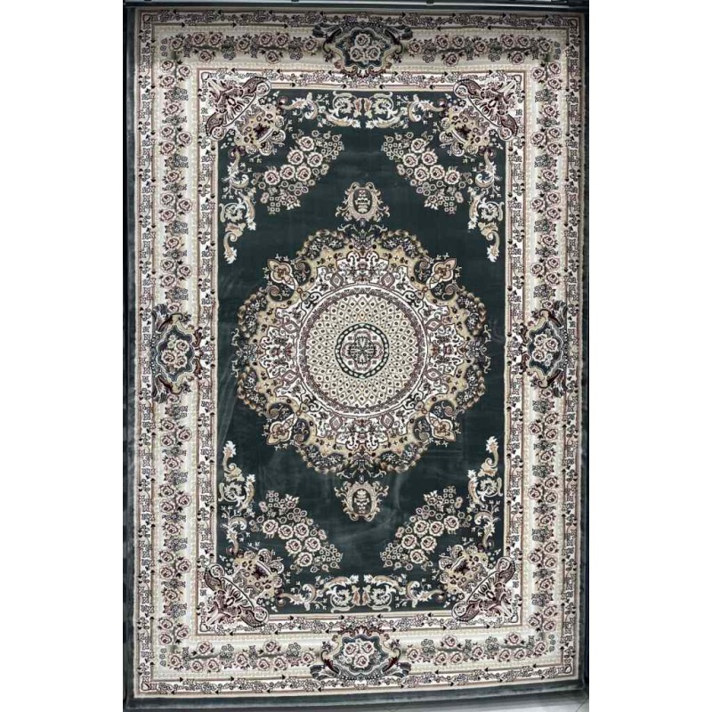 سجاد تركي سوبر مليون 3658D لون رصاصي مقاس 200*300
