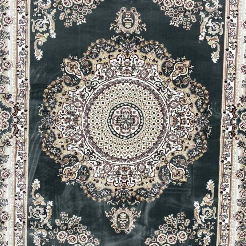 سجاد تركي سوبر مليون 3658D لون رصاصي مقاس 200*300