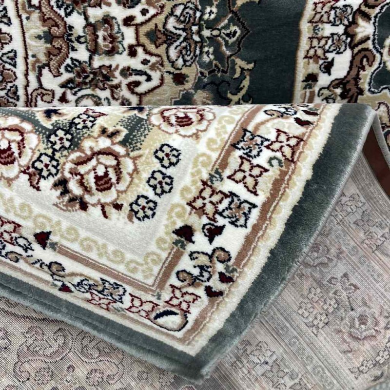سجاد تركي سوبر مليون 3658D لون رصاصي مقاس 200*300