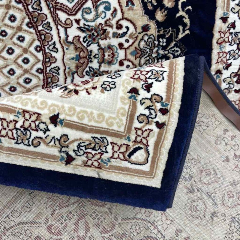 سجاد تركي سوبر مليون 3658D لون كحلي مقاس 200*300