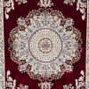 سجاد تركي سوبر مليون 3658D لون عنابي مقاس 150*220