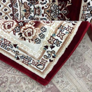 سجاد تركي سوبر مليون 3658D لون عنابي مقاس 400*600