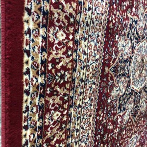 Turkish diamond carpets red