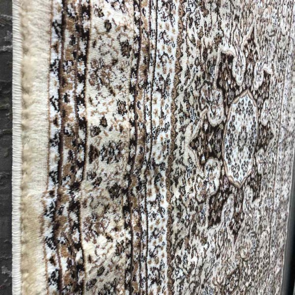 Turkish diamond carpet beige