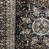 Turkish diamond carpets dark brown