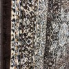 Turkish diamond carpets dark brown