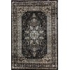 Turkish diamond carpets dark brown