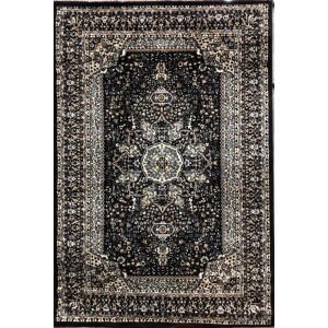 Turkish diamond carpets dark brown