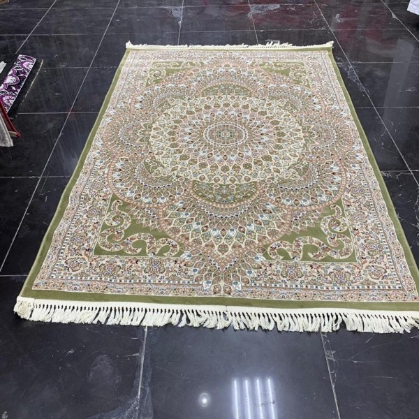 سجاد تركي اصفهان اخضر