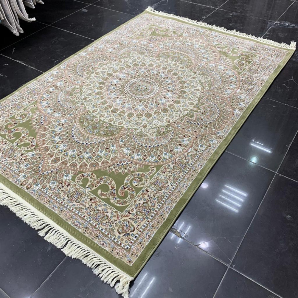 سجاد تركي اصفهان اخضر