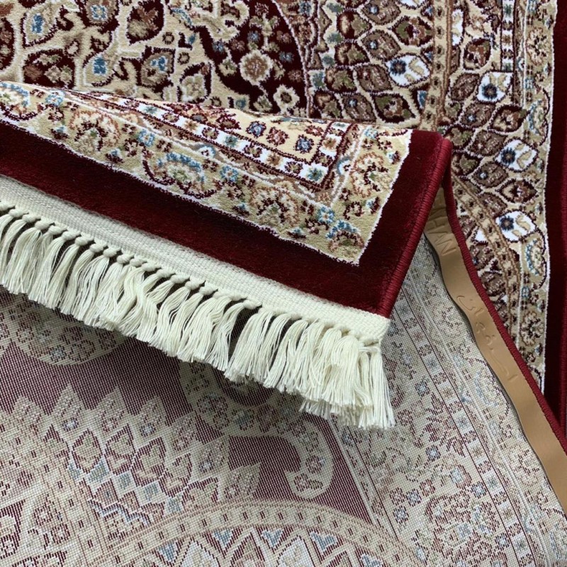Turkish carpet Isfahan red