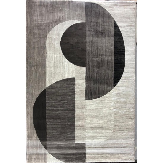 Turkish Carpet Stark 60A Beige with Gray