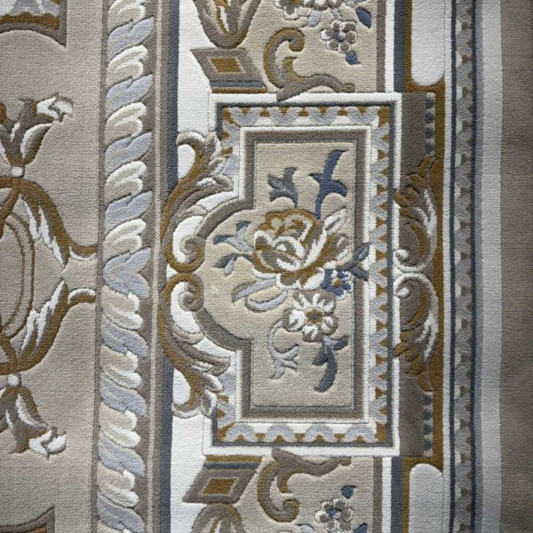 Turkish Andalusian Rug J687AF cream Beige Size 200*300