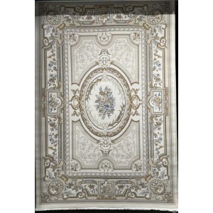سجاد تركي اندلس J687AF كريم رصاصي مقاس 200*200