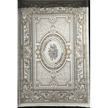 سجاد تركي اندلس J687AF كريم رصاصي مقاس 200*200