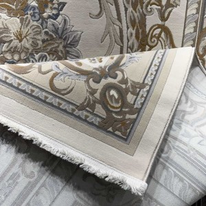 Turkish Andalusian Rug J687AF cream gray Size 100*200