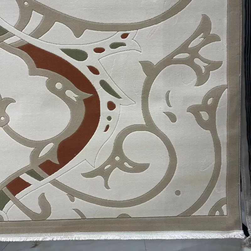 سجاد تركي اندلس J341CC كريم تيرا مقاس 300*400