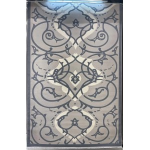 Turkish Andalusian Rug J341CC gray Size 150*220