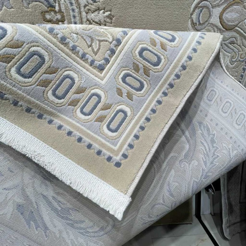 Turkish Andalusian Rug J603AG beige Size 200*200