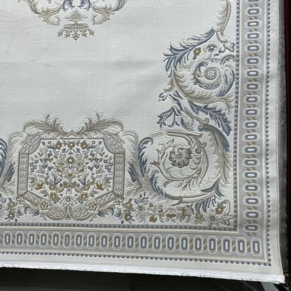 سجاد تركي اندلس J603AG كريم بيج مقاس 150*150
