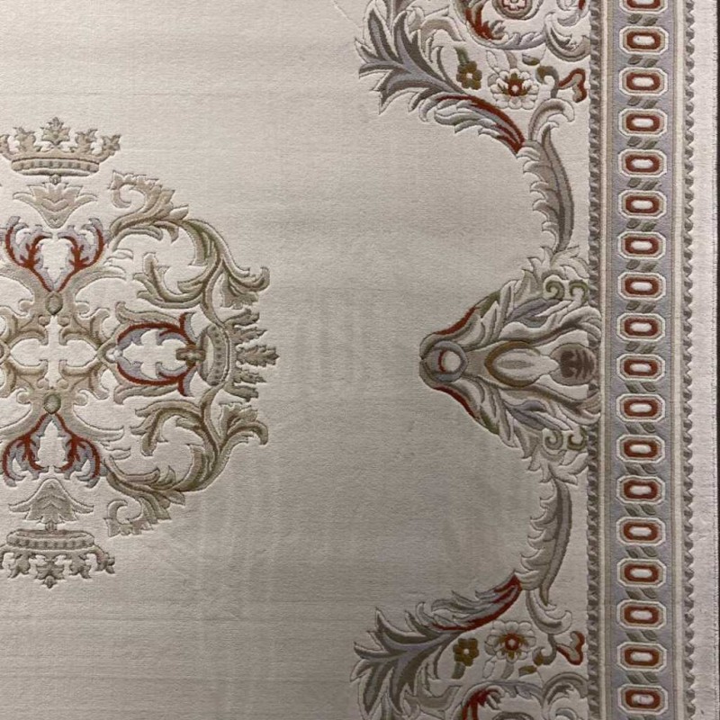 سجاد تركي اندلس J603AG كريم تيرا مقاس 100*200