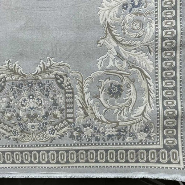 Turkish Andalusian Rug J603AG gray Size 100*300