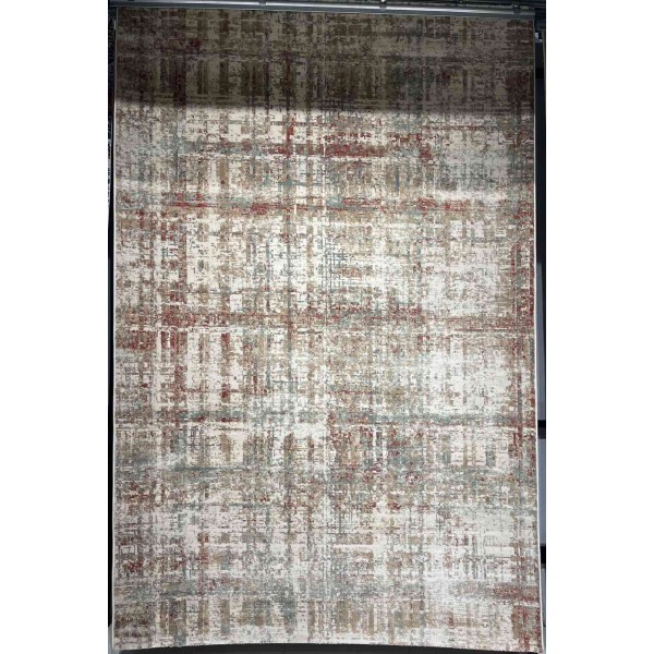 سجاد اريا بوهيمي تركي 9400A كريم اخضر مقاس 150*220 سم سجادة مجالس مودرن