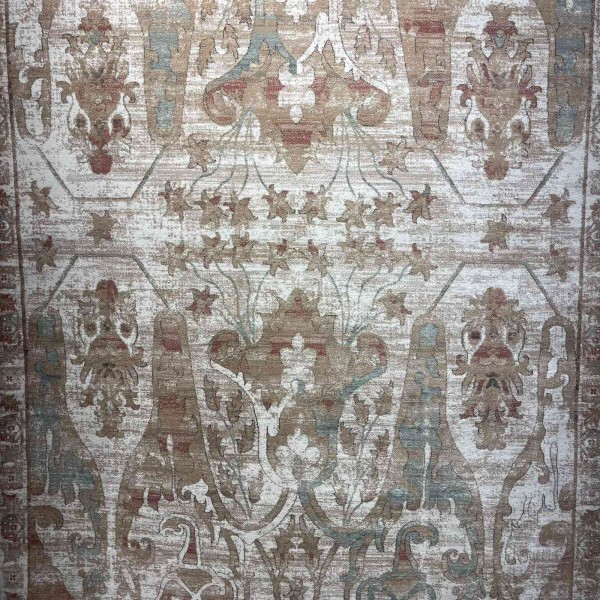 سجاد اريا بوهيمي تركي 0232A كريم بيج مقاس 150*220 سم سجادة مجالس مودرن