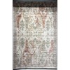 Aria Bohemian Turkish Carpet 0232A CREAM Light green 80x150 cm Small Rug