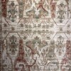 Aria Bohemian Turkish Carpet 0232A CREAM Light green 80x150 cm Small Rug