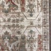 Aria Bohemian Turkish Carpet 0232A CREAM Light green 80x150 cm Small Rug