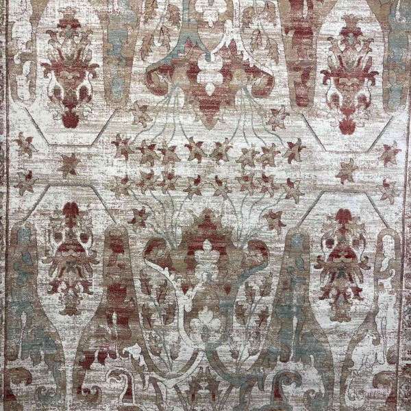 Aria Bohemian Turkish Carpet 0232A CREAM Light terra 400x500 cm Jumbo Carpet