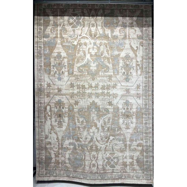 سجاد اريا بوهيمي تركي 0232A كريم رصاصي مقاس 250*350 سم سجادة مجلس الشيوخ