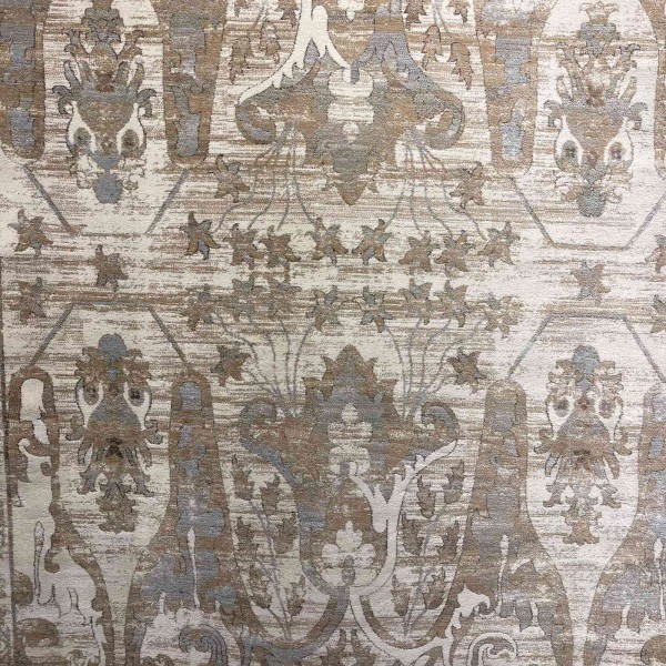 سجاد اريا بوهيمي تركي 0232A كريم رصاصي مقاس 250*350 سم سجادة مجلس الشيوخ