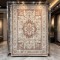 Aria Bohemian Turkish Carpet 9987A CREAM Light terra 50x80 cm Small Mat
